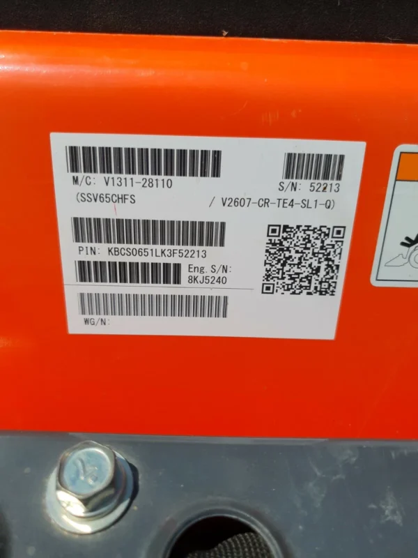 kubota ssv65 kubota tractor skid steer - Image 3